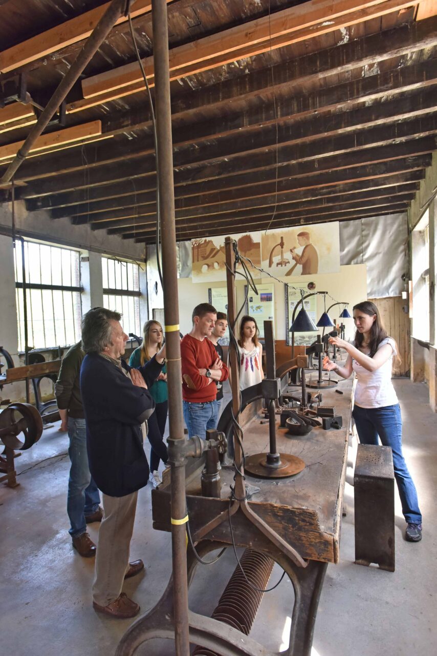 Visite de la coopérative diamantaire de Felletin