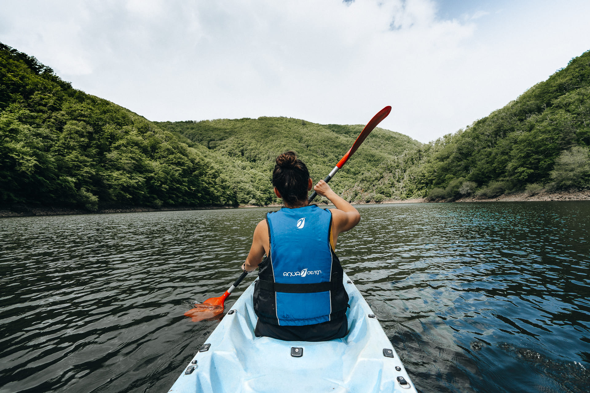 Balade en canöe sur la rivière Dordogne